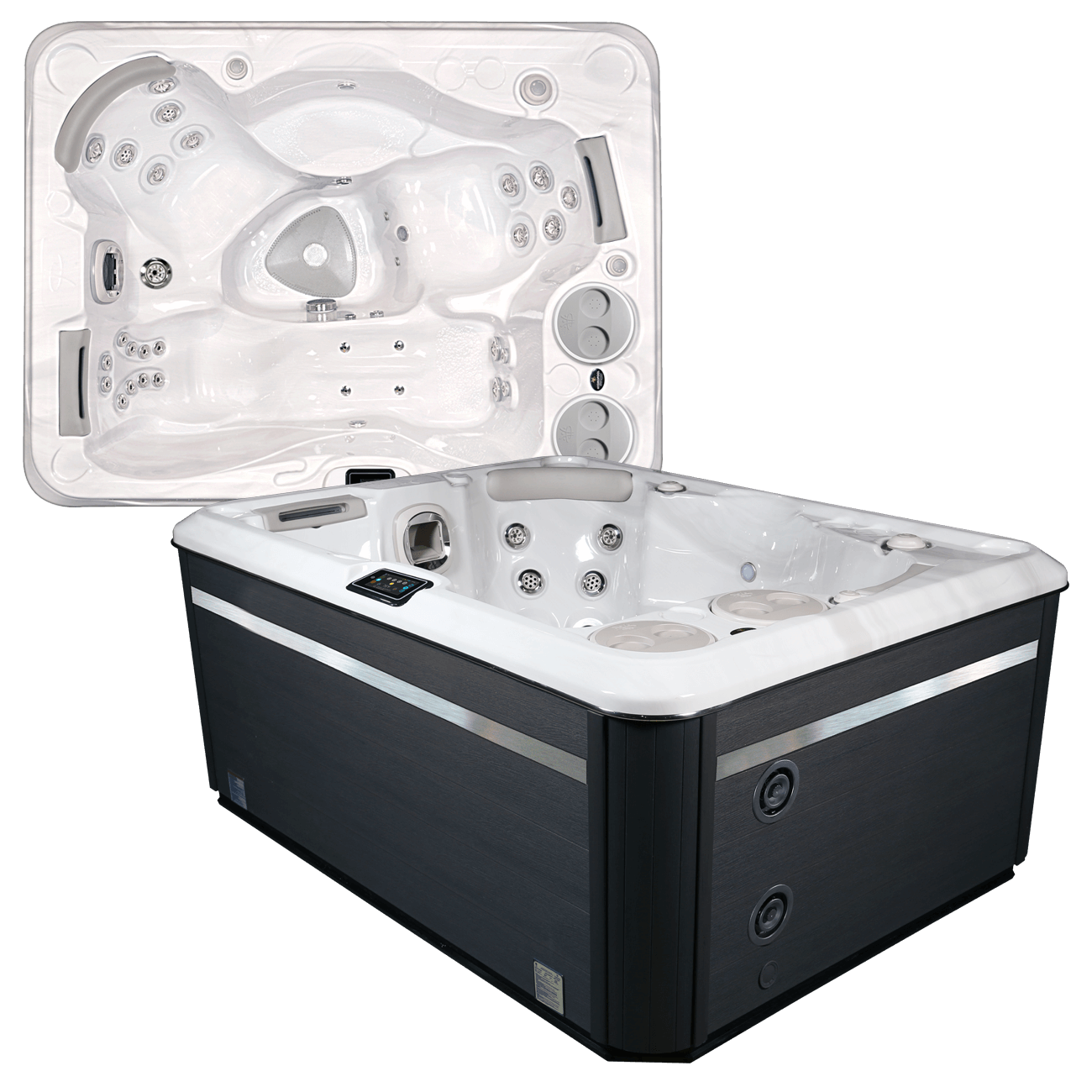Hydropool Self-Cleaning 395 Gold hot tub product