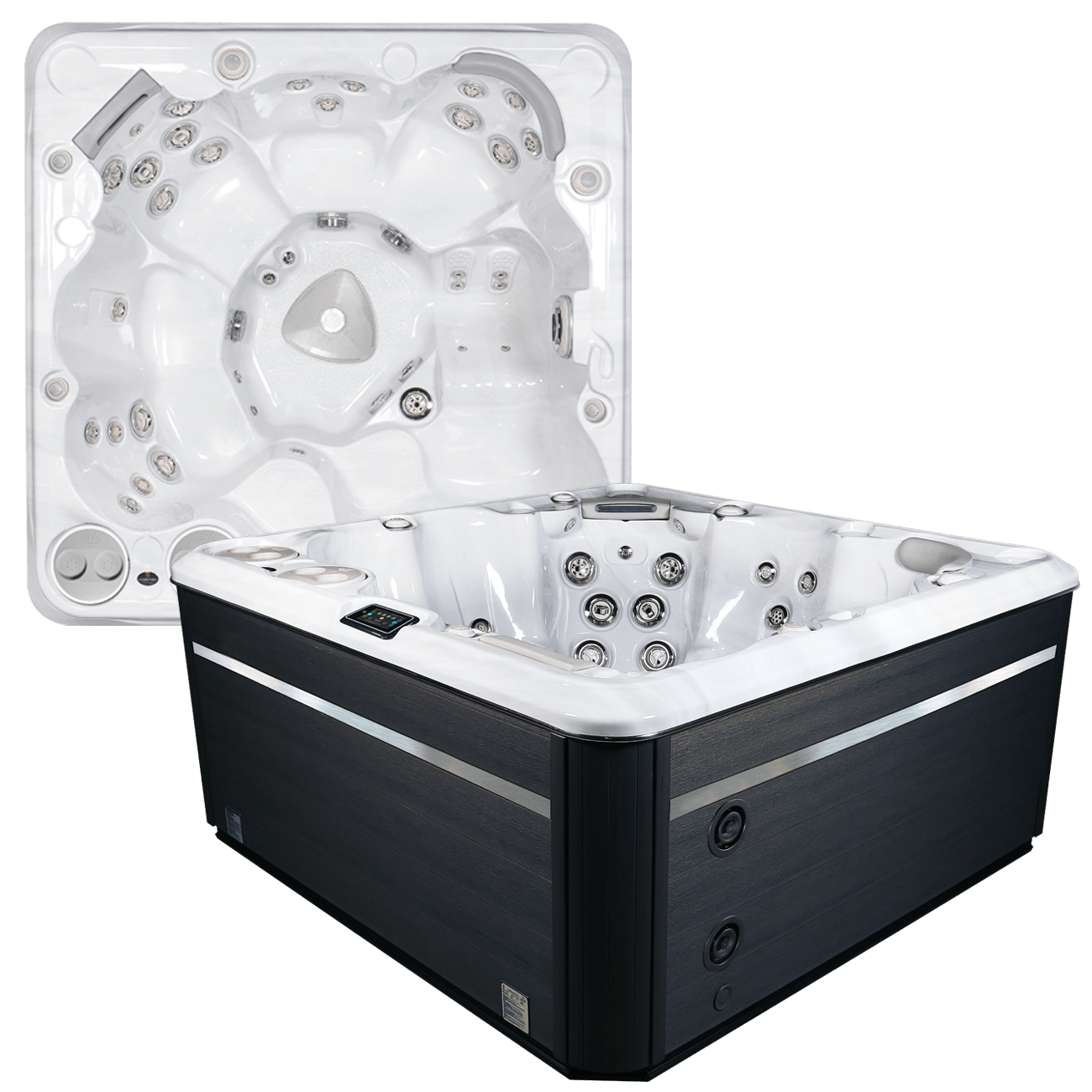 Hydropool Self-Cleaning 695 Gold hot tub product